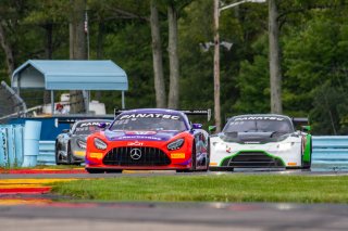 #19 Mercedes-AMG GT3 of Erin Vogel and Michael Cooper, DXDT Racing, GTWCA Pro-Am, SRO America, Watkins Glen International Raceway, Watkins Glen, NY, September 2021. | SRO Motorsports Group