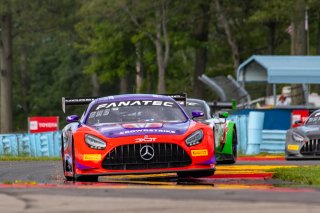 #19 Mercedes-AMG GT3 of Erin Vogel and Michael Cooper, DXDT Racing, GTWCA Pro-Am, SRO America, Watkins Glen International Raceway, Watkins Glen, NY, September 2021. | SRO Motorsports Group