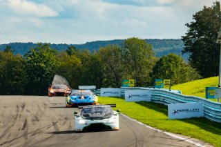 #12 Aston Martin Vantage AMR GT3 of Drew Staveley and Frank Gannett, Ian Lacy Racing, Fanatec GT World Challenge America powered by AWS, Pro-Am, SRO America, Watkins Glen International Raceway, Watkins Glen, NY, September 2021. | SRO Motorsports Group