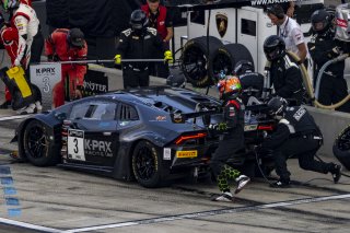#3 Lamborghini Huracan GT3 of Andrea Caldarelli and Jordan Pepper, K-PAX Racing, GT World Challenge America, Pro, SRO America, Watkins Glen International Raceway, Watkins Glen, NY, Sep 2021. | Brian Cleary/SRO