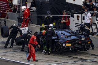 #3 Lamborghini Huracan GT3 of Andrea Caldarelli and Jordan Pepper, K-PAX Racing, GT World Challenge America, Pro, SRO America, Watkins Glen International Raceway, Watkins Glen, NY, Sep 2021. | Brian Cleary/SRO