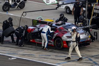 #63 Mercedes-AMG GT3 of David Askew and Ryan Dalziel, DXDT Racing, Fanatec GT World Challenge America powered by AWS, Pro-Am, SRO America, Watkins Glen International raceway, Watkins Glen, NY, September 2021.
 | Brian Cleary/SRO