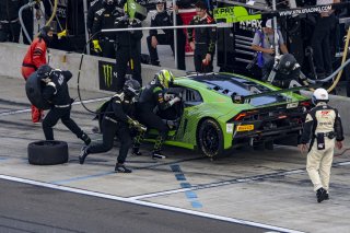 #6 Lamborghini Huracan GT3 of Corey Lewis and Giovanni Venturini, K-PAX Racing, Fanatec GT World Challenge America powered by AWS, Pro, SRO America, Watkins Glen International Raceway, Watkins Glen, NY, September 2021. | Brian Cleary/SRO