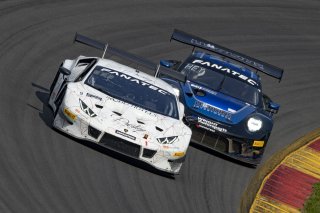 #9 Lamborghini Huracan GT3 of Martin Fuentes and Giacomo Altoe, TR3 Racing, Fanatec GT World Challenge America powered by AWS, Pro-Am, SRO America, Watkins Glen International raceway, Watkins Glen, NY, September 2021.
 | Brian Cleary/SRO