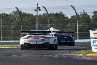 #12 Aston Martin Vantage AMR GT3 of Drew Staveley and Frank Gannett, Ian Lacy Racing, Fanatec GT World Challenge America powered by AWS, Pro-Am, SRO America, Watkins Glen International Raceway, Watkins Glen, NY, September 2021. | SRO Motorsports Group