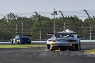 #63 Mercedes-AMG GT3 of David Askew and Ryan Dalziel, DXDT Racing, Fanatec GT World Challenge America powered by AWS, Pro-Am, SRO America, Watkins Glen International raceway, Watkins Glen, NY, September 2021.
 | SRO Motorsports Group