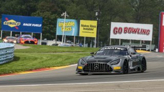 #33 Mercedes-AMG GT3 of Russell Ward and Mikael Grenier, Winward Racing, Fanatec GT World Challenge America powered by AWS, Pro, SRO America, Watkins Glen International raceway, Watkins Glen, NY, September 2021.
 | SRO Motorsports Group