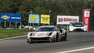 #61 Ferrari 488 GT3 of Jean-Claude Saada and Conrad Grunewald, AF Corse, Fanatec GT World Challenge America powered by AWS, Am, SRO America, Watkins Glen International raceway, Watkins Glen, NY, September 2021.
 | SRO Motorsports Group