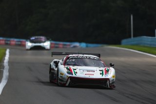 AF Corse, Am, Fanatec GT World Challenge America powered by AWS, NY, SRO America, September 2021.#61 Ferrari 488 GT3 of Jean-Claude Saada and Conrad Grunewald, Watkins Glen, Watkins Glen International raceway
 | Fabian Lagunas/SRO