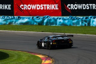 #3 Lamborghini Huracan GT3 of Andrea Caldarelli and Jordan Pepper, K-PAX Racing, GT World Challenge America, Pro, SRO America, Watkins Glen International Raceway, Watkins Glen, NY, Sep 2021. | Fabian Lagunas/SRO