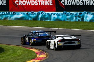 Fanatec GT World Challenge America powered by AWS, NY, Pro-Am, SRO America, September 2021.#9 Lamborghini Huracan GT3 of Martin Fuentes and Giacomo Altoe, TR3 Racing, Watkins Glen, Watkins Glen International raceway
 | Fabian Lagunas/SRO