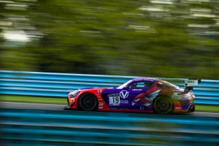 #19 Mercedes-AMG GT3 of Erin Vogel and Michael Cooper, DXDT Racing, GTWCA Pro-Am, SRO America, Watkins Glen International Raceway, Watkins Glen, NY, September 2021. | Fabian Lagunas/SRO