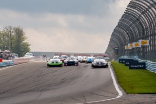 #3 Lamborghini Huracan GT3 of Andrea Caldarelli and Jordan Pepper, K-PAX Racing, GT World Challenge America, Pro, SRO America, Watkins Glen International Raceway, Watkins Glen, NY, Sep 2021. | SRO Motorsports Group