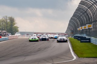 #3 Lamborghini Huracan GT3 of Andrea Caldarelli and Jordan Pepper, K-PAX Racing, GT World Challenge America, Pro, SRO America, Watkins Glen International Raceway, Watkins Glen, NY, Sep 2021. | SRO Motorsports Group