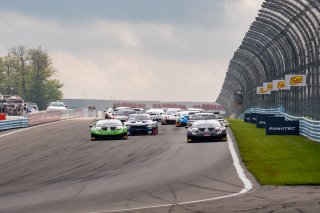 #3 Lamborghini Huracan GT3 of Andrea Caldarelli and Jordan Pepper, K-PAX Racing, GT World Challenge America, Pro, SRO America, Watkins Glen International Raceway, Watkins Glen, NY, Sep 2021. | SRO Motorsports Group