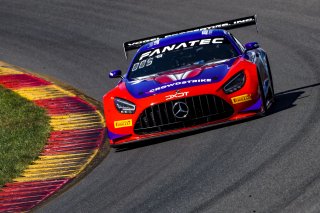 #19 Mercedes-AMG GT3 of Erin Vogel and Michael Cooper, DXDT Racing, GTWCA Pro-Am, SRO America, Watkins Glen International Raceway, Watkins Glen, NY, September 2021. | SRO Motorsports Group
