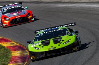 #6 Lamborghini Huracan GT3 of Corey Lewis and Giovanni Venturini, K-PAX Racing, Fanatec GT World Challenge America powered by AWS, Pro, SRO America, Watkins Glen International Raceway, Watkins Glen, NY, September 2021. | SRO Motorsports Group
