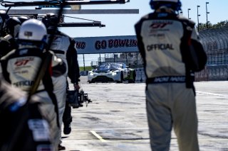 #12 Aston Martin Vantage AMR GT3 of Drew Staveley and Frank Gannett, Ian Lacy Racing, Fanatec GT World Challenge America powered by AWS, Pro-Am, SRO America, Watkins Glen International Raceway, Watkins Glen, NY, September 2021. | SRO Motorsports Group