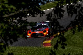 #63 Mercedes-AMG GT3 of David Askew and Ryan Dalziel, DXDT Racing, Fanatec GT World Challenge America powered by AWS, Pro-Am, SRO America, Watkins Glen International raceway, Watkins Glen, NY, September 2021.
 | SRO Motorsports Group