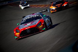 #63 Mercedes-AMG GT3 of David Askew and Ryan Dalziel, DXDT Racing, Fanatec GT World Challenge America powered by AWS, Pro-Am, SRO America, Watkins Glen International raceway, Watkins Glen, NY, September 2021.
 | SRO Motorsports Group