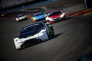 #12 Aston Martin Vantage AMR GT3 of Drew Staveley and Frank Gannett, Ian Lacy Racing, Fanatec GT World Challenge America powered by AWS, Pro-Am, SRO America, Watkins Glen International Raceway, Watkins Glen, NY, September 2021. | SRO Motorsports Group