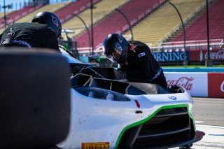 #12 Aston Martin Vantage AMR GT3 of Drew Staveley and Frank Gannett, Ian Lacy Racing, Fanatec GT World Challenge America powered by AWS, Pro-Am, SRO America, Watkins Glen International Raceway, Watkins Glen, NY, September 2021. | Fabian Lagunas/SRO