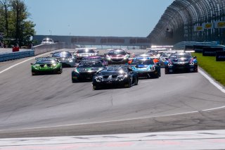 #3 Lamborghini Huracan GT3 of Andrea Caldarelli and Jordan Pepper, K-PAX Racing, GT World Challenge America, Pro, SRO America, Watkins Glen International Raceway, Watkins Glen, NY, Sep 2021. | SRO Motorsports Group