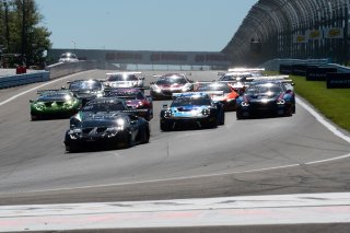 #3 Lamborghini Huracan GT3 of Andrea Caldarelli and Jordan Pepper, K-PAX Racing, GT World Challenge America, Pro, SRO America, Watkins Glen International Raceway, Watkins Glen, NY, Sep 2021. | SRO Motorsports Group