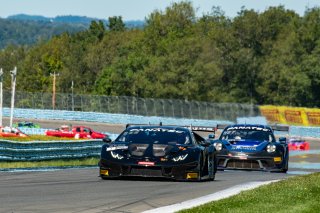 #3 Lamborghini Huracan GT3 of Andrea Caldarelli and Jordan Pepper, K-PAX Racing, GT World Challenge America, Pro, SRO America, Watkins Glen International Raceway, Watkins Glen, NY, Sep 2021. | SRO Motorsports Group