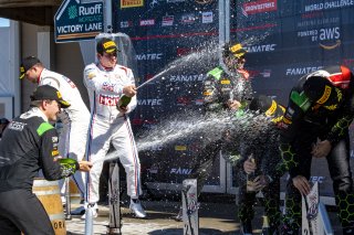 #3 Lamborghini Huracan GT3 of Andrea Caldarelli and Jordan Pepper, K-PAX Racing, GT World Challenge America, Pro, SRO America, Watkins Glen International Raceway, Watkins Glen, NY, Sep 2021. | Jeff Schneeberger/SRO