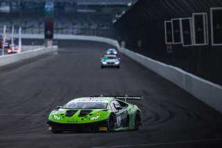 #6 Lamborghini Huracan GT3 Evo of Corey Lewis, Giovanni Venturini, Marco Mapelli, K-PAX Racing, GTWCA Pro, IGTC GT3 Pro, SRO, Indianapolis Motor Speedway, Indianapolis, IN, USA, October 2021 | Fabian Lagunas/SRO