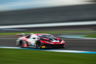 #91 Lamborghini Huracan GT3 Evo of Jeff Burton and Vesko Kozarov, Rearden Racing, GTWCA Pro-Am, SRO, Indianapolis Motor Speedway, Indianapolis, IN, USA, October 2021 | Fabian Lagunas/SRO
