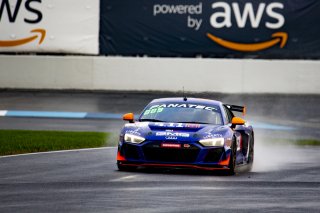 #8 Audi R8 LMS GT4 of Elias Sabo, Joel Miller and Andy Lee, GMG Racing, Intercontinental GT Challenge, GT4\SRO, Indianapolis Motor Speedway, Indianapolis, IN, USA, October 2021
 | Brian Cleary/SRO