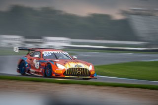 #75 Mercedes-AMG GT3 of Kenny Habul, Martin Konrad and Michael Grenier, SunEnergy 1 Racing, Intercontinental GT Challenge, GT3 Pro Am\SRO, Indianapolis Motor Speedway, Indianapolis, IN, USA, October 2021
 | SRO Motorsports Group