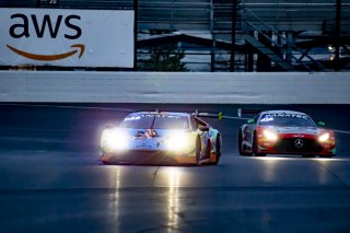 #88 Lamborghini Huracan GT3 Evo of Jason Harward and Madison Snow, Zelus Motorsports, GTWCA Pro-Am, SRO, Indianapolis Motor Speedway, Indianapolis, IN, USA, October 2021 | Brian Cleary/SRO