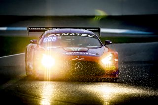 #19 Mercedes-AMG GT3 of Erin Vogel, Thomas Merrill, and Michael Cooper, DXDT Racing, GTWCA Pro-Am, IGTC GT3 Pro-Am, SRO, Indianapolis Motor Speedway, Indianapolis, IN, USA, October 2021 | Brian Cleary/SRO
