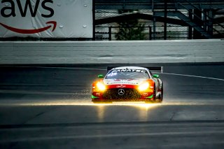 #63 Mercedes-AMG GT3 of David Askew, Ryan Dalziel and Scott Smithson, DXDT Racing, Intercontinental GT Challenge, GT3 Pro Am\SRO, Indianapolis Motor Speedway, Indianapolis, IN, USA, October 2021
 | Brian Cleary/SRO