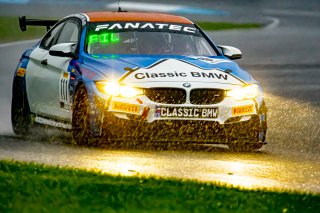 #11 BMW M4 GT4 of Tyler Maxson and Alex Filsinger, Classic BMW, Intercontinental GT Challenge, GT4\SRO, Indianapolis Motor Speedway, Indianapolis, IN, USA, October 2021
 | Brian Cleary/SRO
