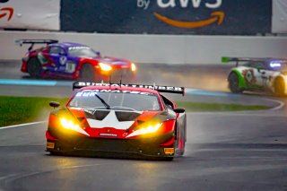 #91 Lamborghini Huracan GT3 Evo of Jeff Burton and Vesko Kozarov, Rearden Racing, GTWCA Pro-Am, SRO, Indianapolis Motor Speedway, Indianapolis, IN, USA, October 2021 | Brian Cleary/SRO