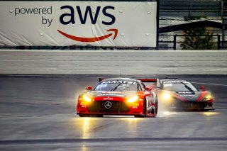 #04 Mercedes-AMG GT3 of George Kurtz, Colin Braun and Ben Keating, DXDT Racing, GTWCA, Pro-Am, IGTC, GT3 Pro-Am, SRO, Indianapolis Motor Speedway, Indianapolis, IN, USA, October 2021 | Brian Cleary/SRO