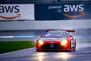 #04 Mercedes-AMG GT3 of George Kurtz, Colin Braun and Ben Keating, DXDT Racing, GTWCA, Pro-Am, IGTC, GT3 Pro-Am, SRO, Indianapolis Motor Speedway, Indianapolis, IN, USA, October 2021 | Brian Cleary/SRO
