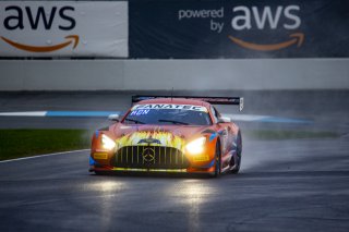 #75 Mercedes-AMG GT3 of Kenny Habul, Martin Konrad and Michael Grenier, SunEnergy 1 Racing, Intercontinental GT Challenge, GT3 Pro Am\SRO, Indianapolis Motor Speedway, Indianapolis, IN, USA, October 2021
 | Brian Cleary/SRO
