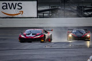 #91 Lamborghini Huracan GT3 Evo of Jeff Burton and Vesko Kozarov, Rearden Racing, GTWCA Pro-Am, SRO, Indianapolis Motor Speedway, Indianapolis, IN, USA, October 2021 | Brian Cleary/SRO