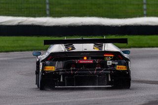 #10 Lamborghini Huracan GT3 Evo of Bill Sweedler, John Megrue, and Giacomo Altoe, TR3 Racing, IGTC GT3 Pro-Am, SRO, Indianapolis Motor Speedway, Indianapolis, IN, USA, October 2021 | Sarah Weeks/SRO             