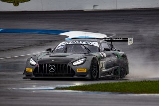 #33 Mercedes-AMG GT3 of Russell Ward, Phillip Ellis and Marvin Dienst, Winward Racing, GTWCA Pro, IGTC GT3 Silver Cup, SRO, Indianapolis Motor Speedway, Indianapolis, IN, USA, October 2021 | Brian Cleary/SRO