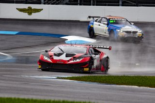 #91 Lamborghini Huracan GT3 Evo of Jeff Burton and Vesko Kozarov, Rearden Racing, GTWCA Pro-Am, SRO, Indianapolis Motor Speedway, Indianapolis, IN, USA, October 2021 | Brian Cleary/SRO