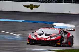 #91 Lamborghini Huracan GT3 Evo of Jeff Burton and Vesko Kozarov, Rearden Racing, GTWCA Pro-Am, SRO, Indianapolis Motor Speedway, Indianapolis, IN, USA, October 2021 | Brian Cleary/SRO