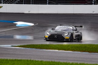 #33 Mercedes-AMG GT3 of Russell Ward, Phillip Ellis and Marvin Dienst, Winward Racing, GTWCA Pro, IGTC GT3 Silver Cup, SRO, Indianapolis Motor Speedway, Indianapolis, IN, USA, October 2021 | Brian Cleary/SRO