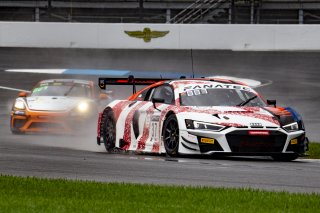 #37 Audi R8 LMS GT3 of Robin Frijns, Nico Muller and Mattia Drudi, Audi Sport Team WRT, IGTC Pro, SRO, Indianapolis Motor Speedway, Indianapolis, IN, USA, October 2021 | Brian Cleary/SRO