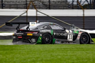 #33 Mercedes-AMG GT3 of Russell Ward, Phillip Ellis and Marvin Dienst, Winward Racing, GTWCA Pro, IGTC GT3 Silver Cup, SRO, Indianapolis Motor Speedway, Indianapolis, IN, USA, October 2021 | Brian Cleary/SRO
